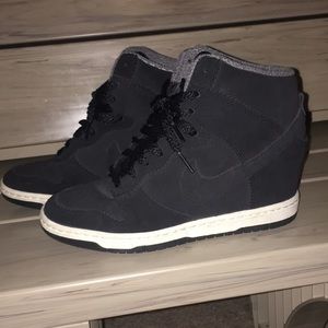 Nike wedge high tops